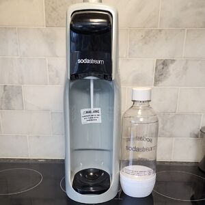 SodaStream Black and Gray Sparkling Water Maker